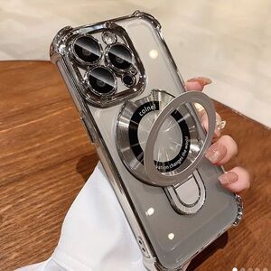 New-iPhone 14 case and stands💞 Titanium